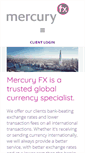 Mobile Screenshot of mercury-fx.com